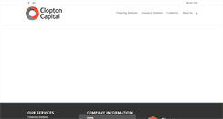 Desktop Screenshot of cloptoncapital.com